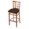 Holland Bar Stool Co 30" Bar Stool, Medium Finish, Rein Coffee Seat 313030Med025 - alternate 1